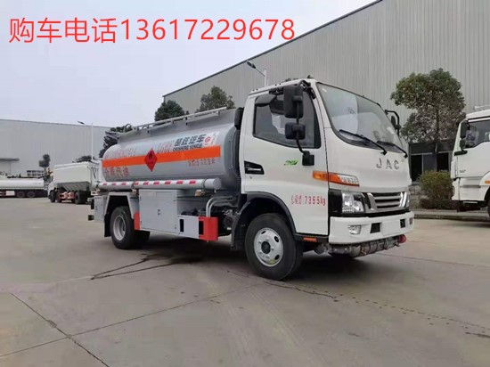 國六江淮5噸油罐車